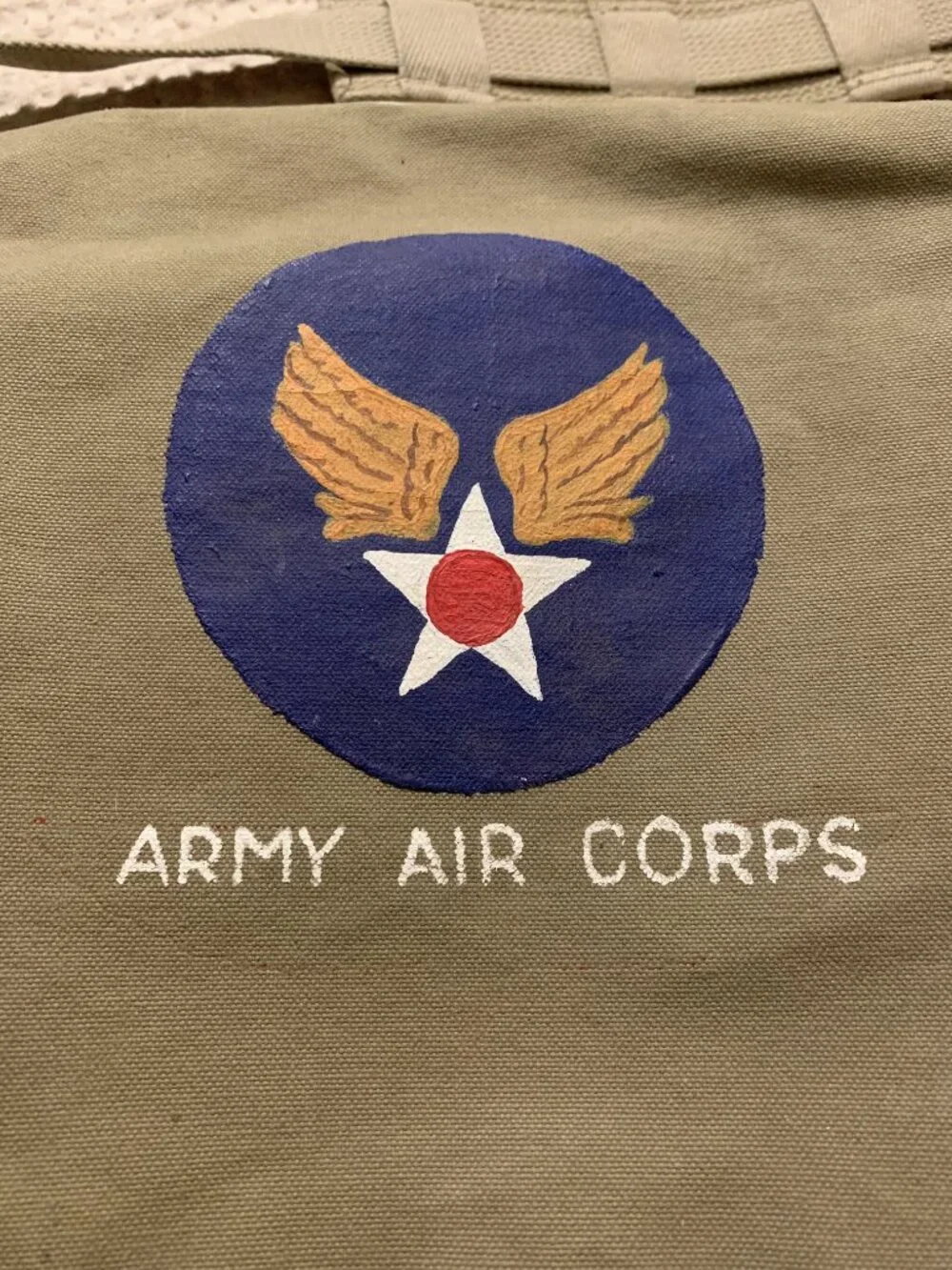80's Banana Republic US Air Force Americanized Israeli Paratrooper Briefcase